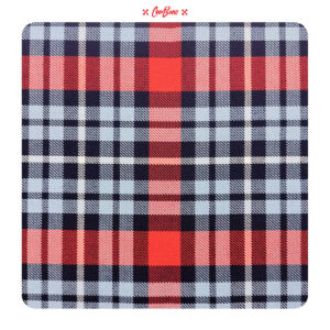 Tartan Plaid Fabric - MARTINI themed